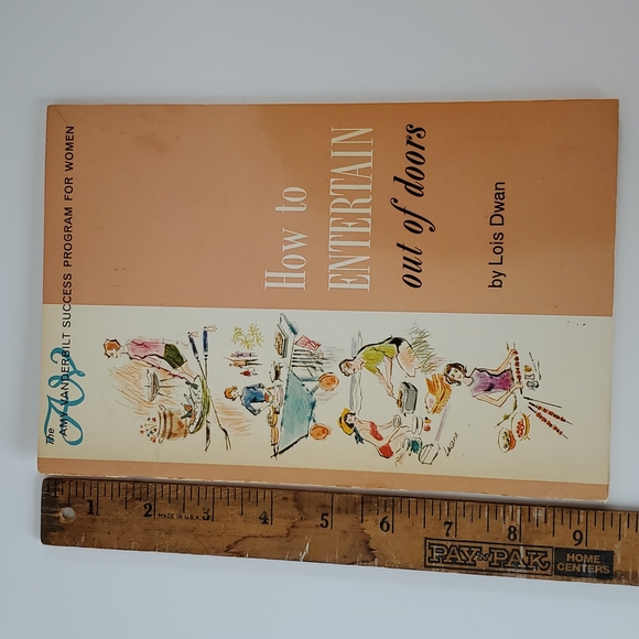 1960's Mid-century Modern Outdoor Entertaining Hostess Book by Lois Dwan - Picture 10 of 10